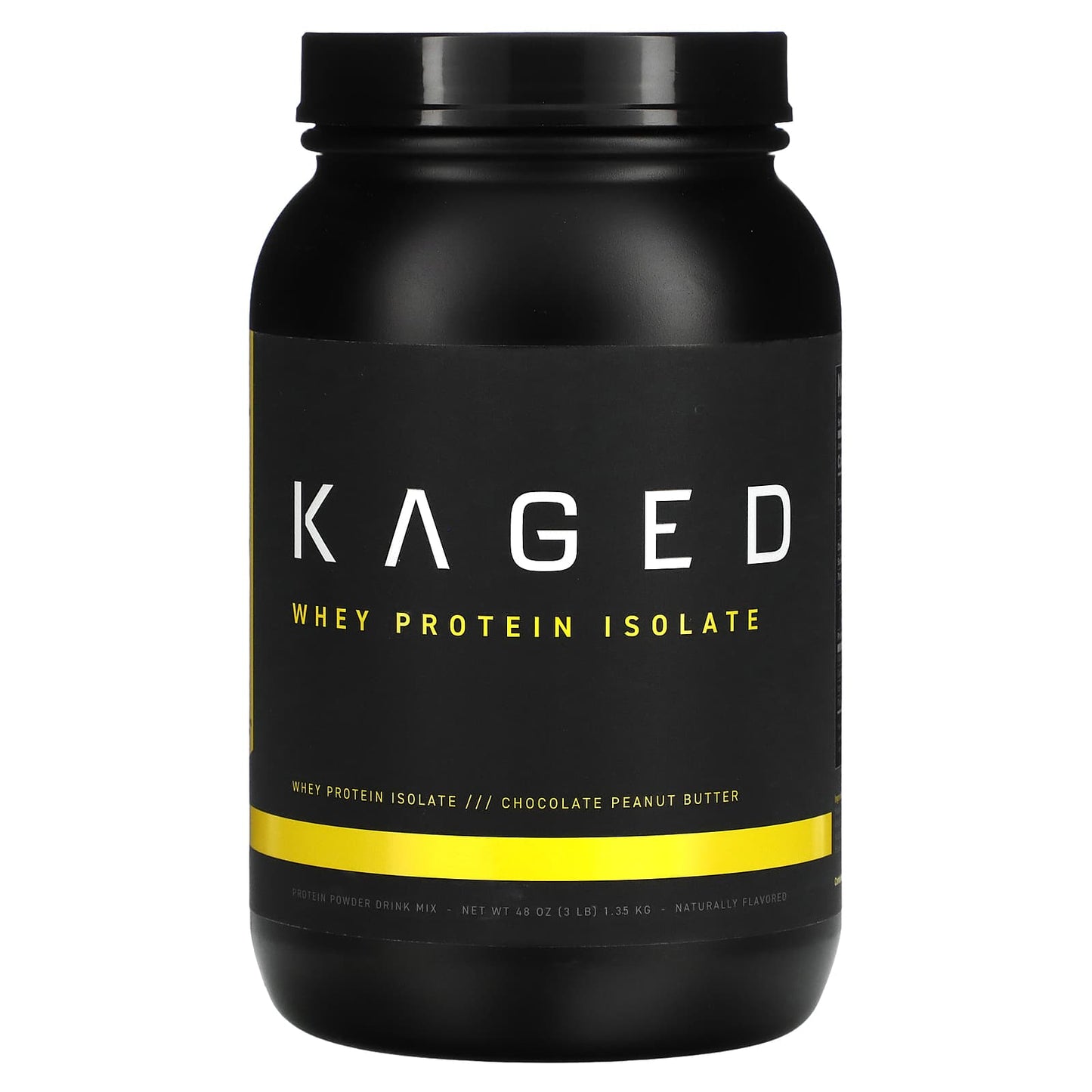 Kaged-Whey Protein Isolate-Chocolate Peanut Butter-3 lb (1.35 kg)