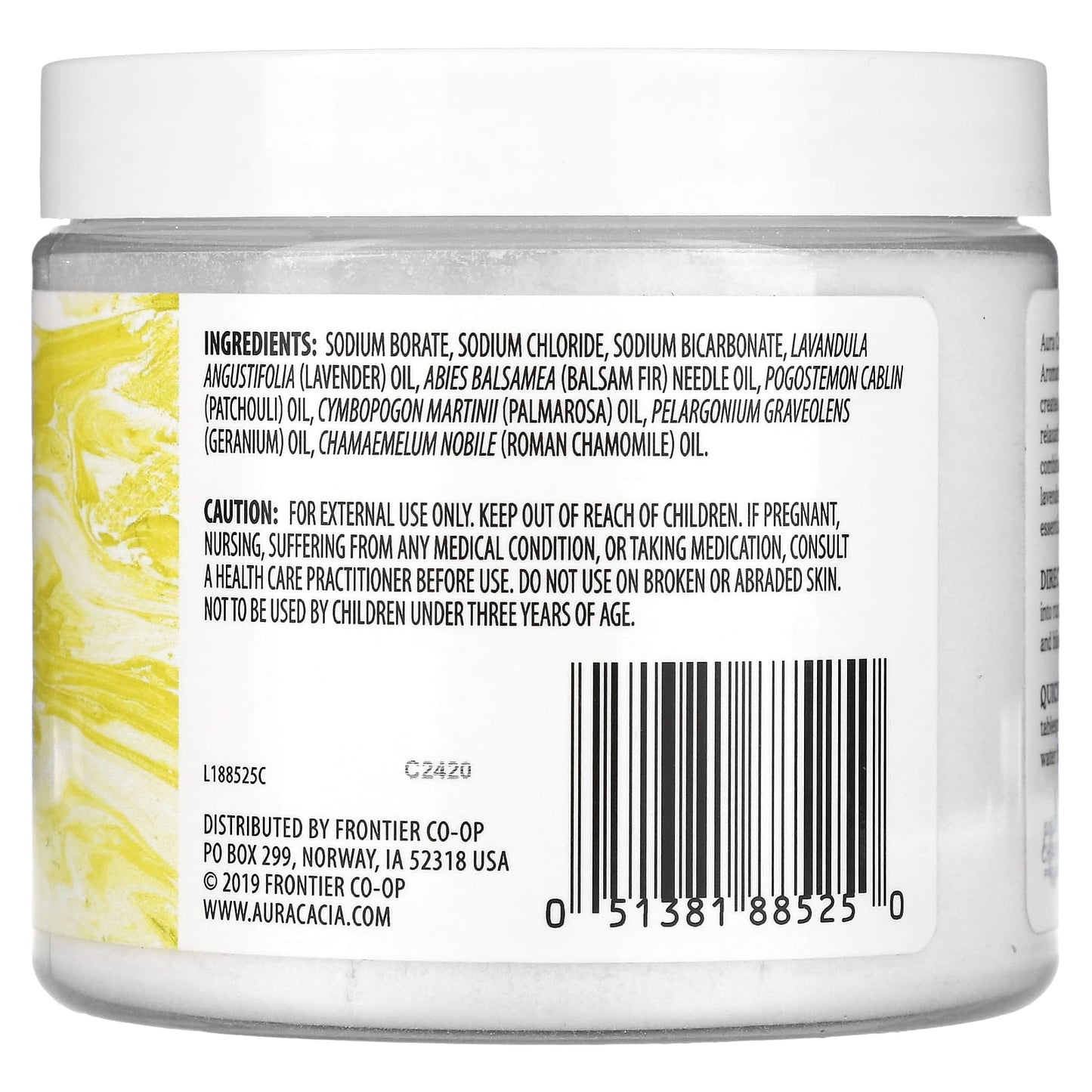 Aura Cacia, Aromatherapy Mineral Bath, Tranquil Chamomile, 16 oz (454 g)