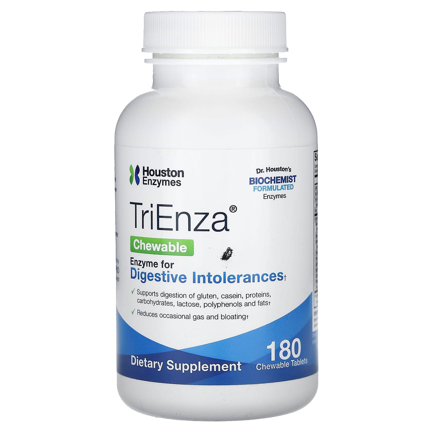 Houston Enzymes-TriEnza Chewable-180 Chewable Tablets