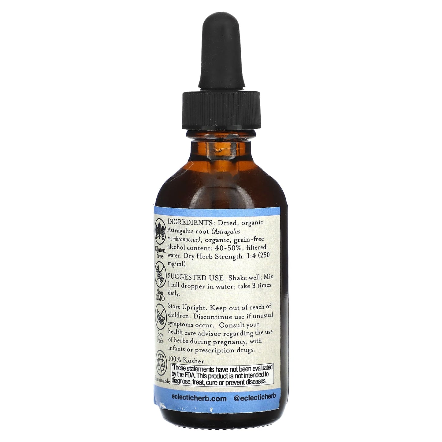 Eclectic Institute, Astragalus Extract, 2 fl oz (60 ml)