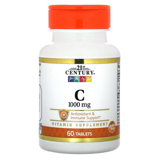 21st Century-Vitamin C-1,000 mg-60 Tablets