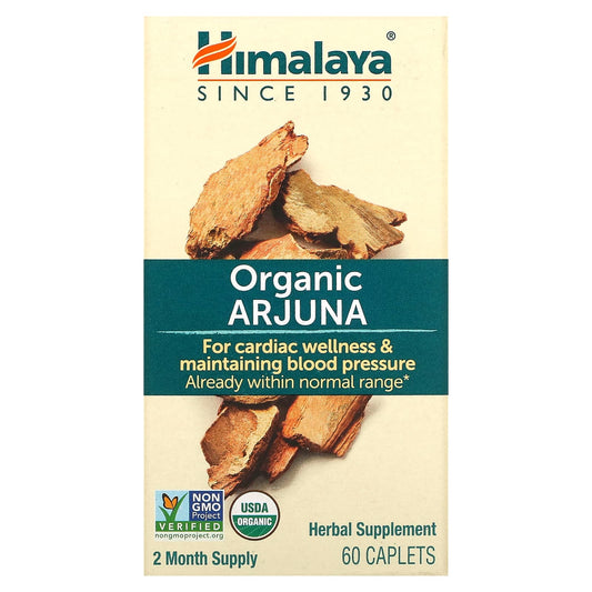 Himalaya-Organic Arjuna-60 Caplets