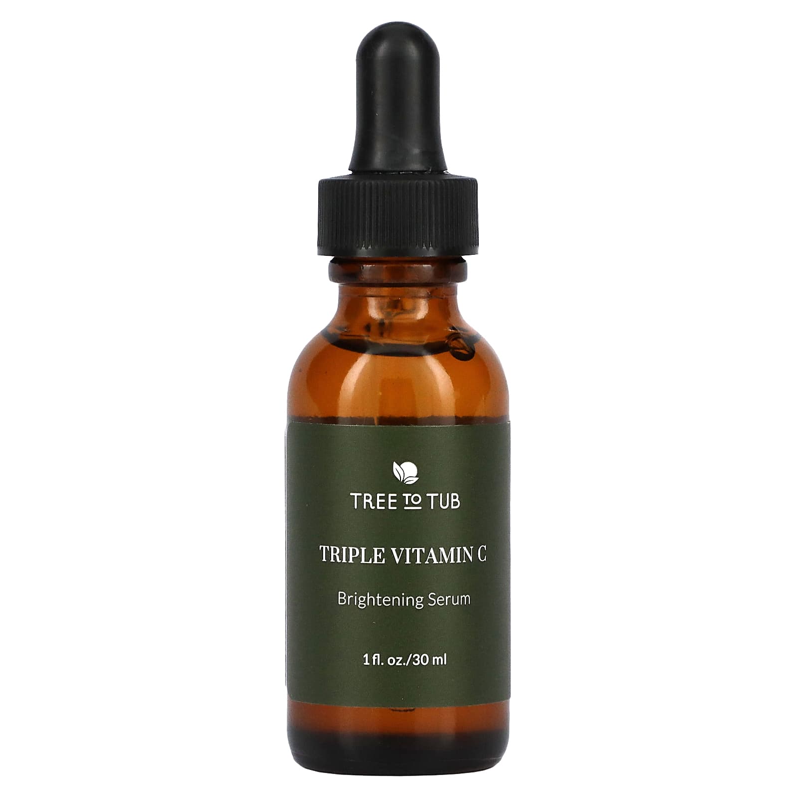 Tree To Tub-Triple Vitamin C Serum for Face-Brightening & Anti Aging Serum for Sensitive Skin-1 fl oz (30 ml)