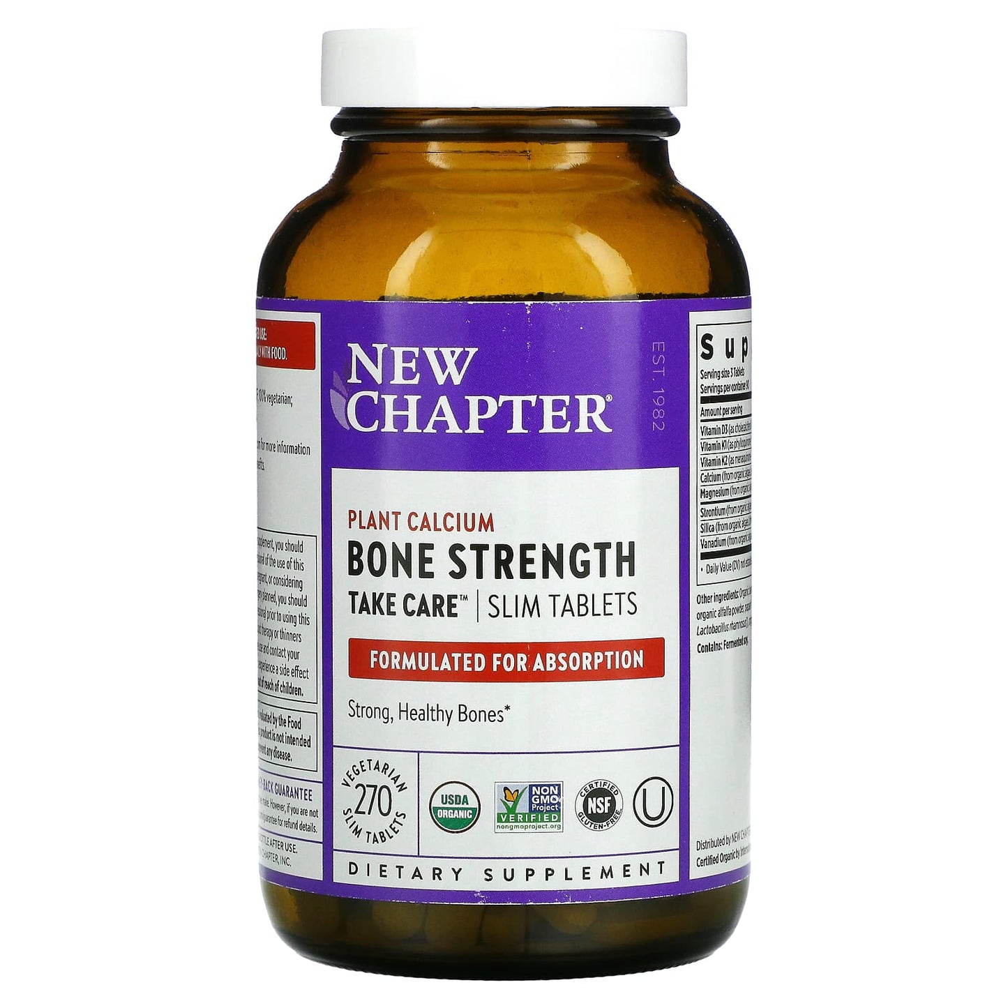 New Chapter, Bone Strength Take Care, 270 Vegetarian Slim Tablets