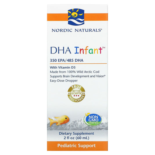 Nordic Naturals-DHA Infant with Vitamin D3-2 fl oz (60 ml)