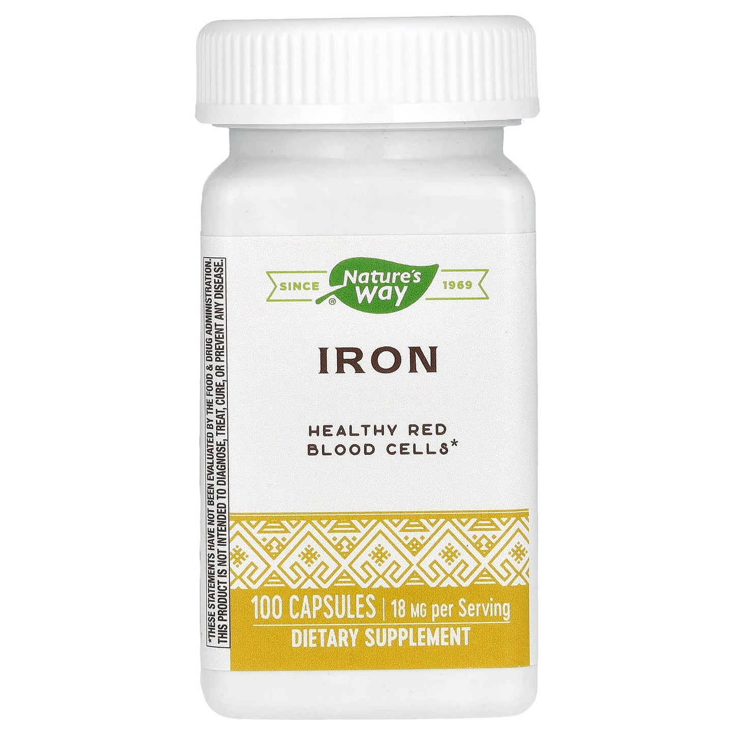 Nature's Way-Iron-18 mg-100 Capsules