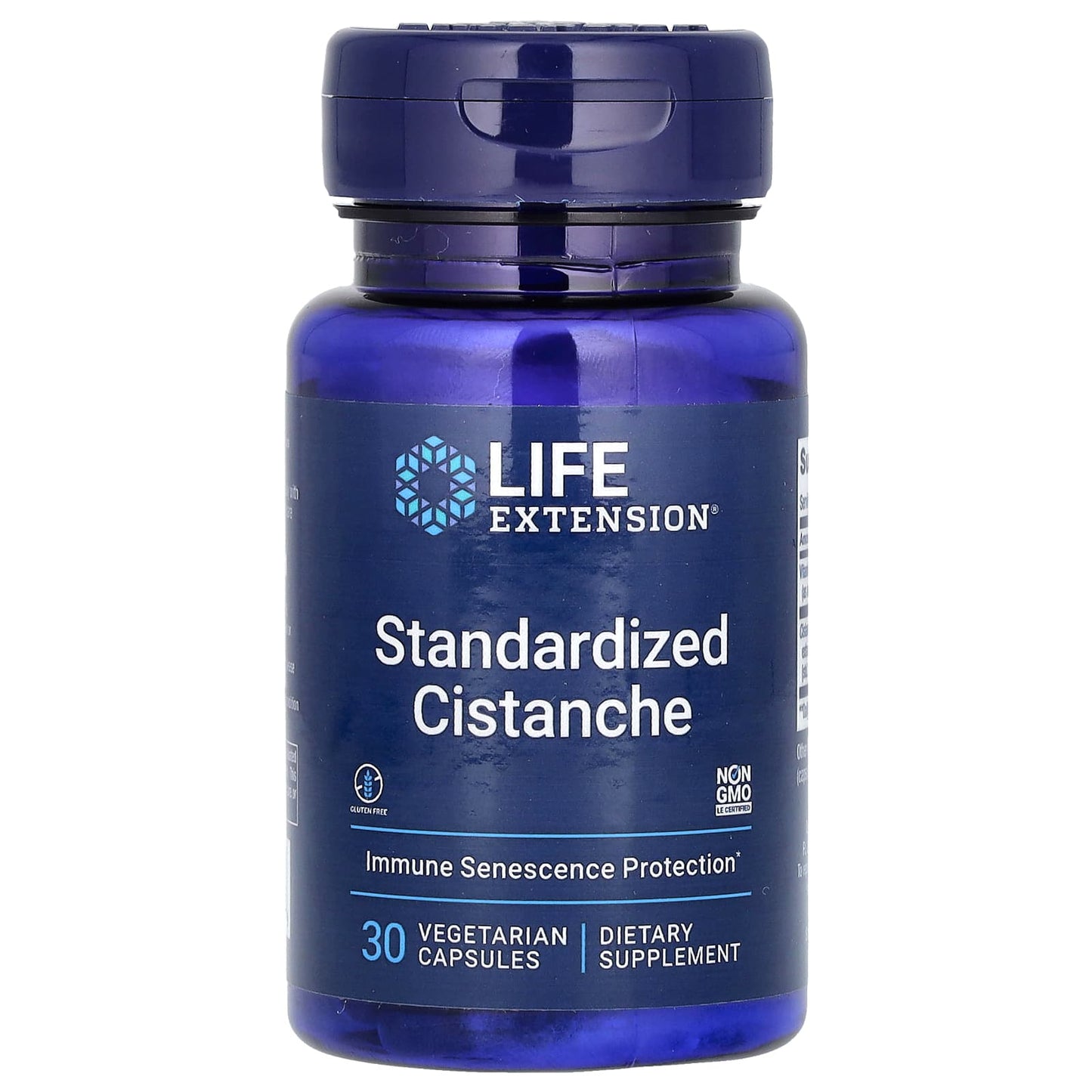 Life Extension-Standardized Cistanche-30 Vegetarian Capsules