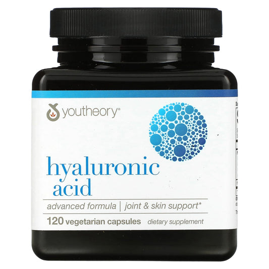 Youtheory-Hyaluronic Acid-Advanced Formula-120 Vegetarian Capsules