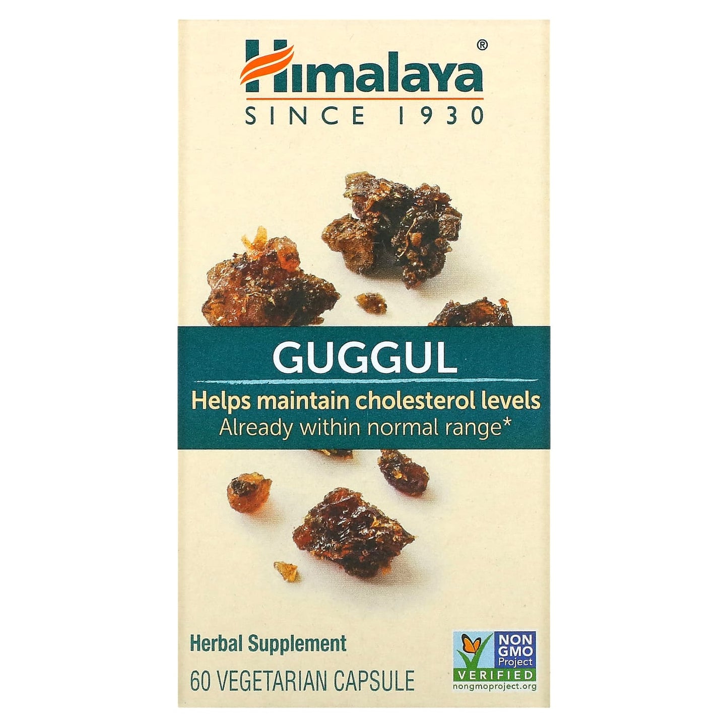 Himalaya-Guggul-60 Vegetarian Capsules