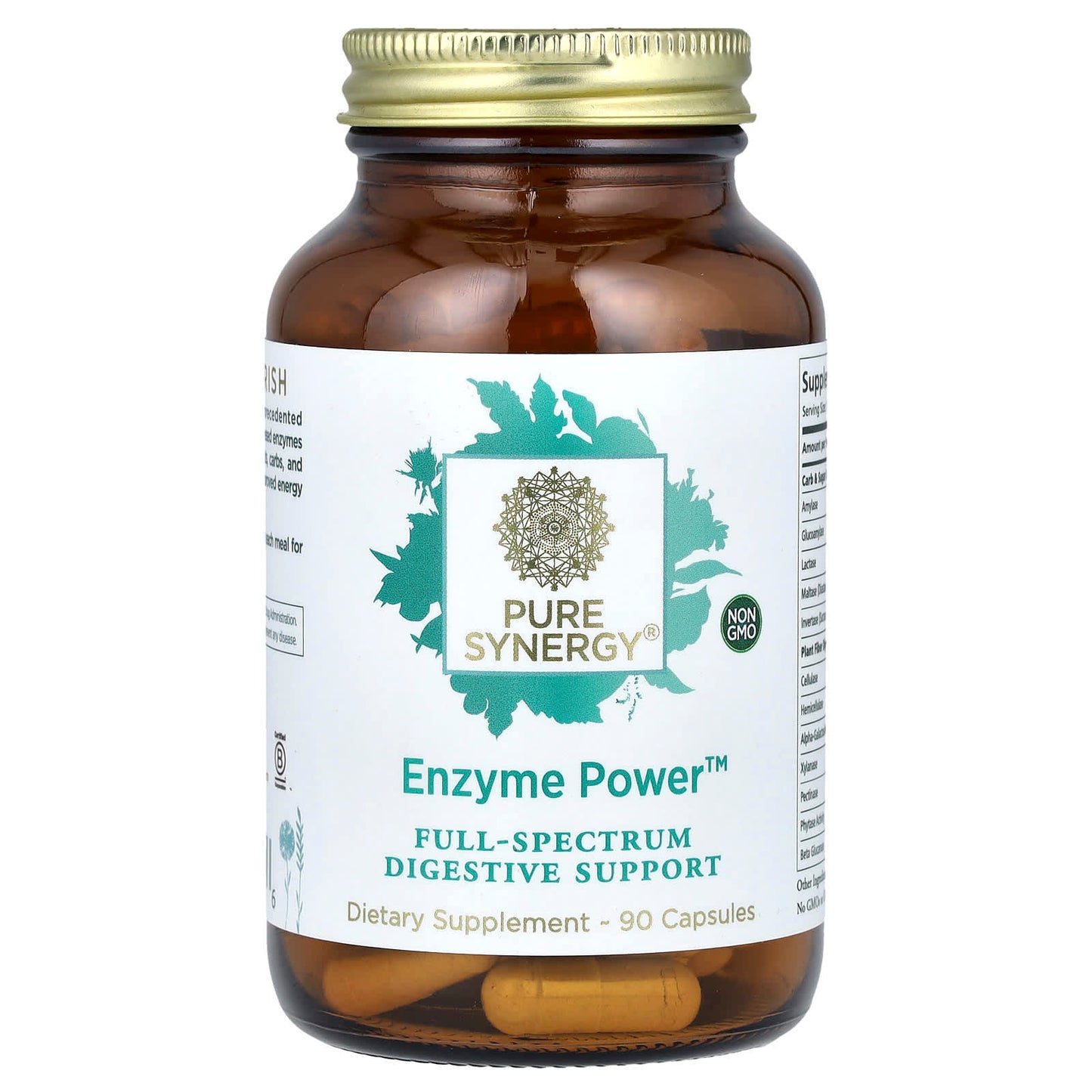 Pure Synergy-Enzyme Power-90 Capsules