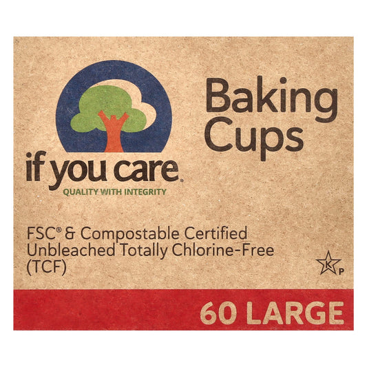 If You Care-Baking Cups-Large -60  Count