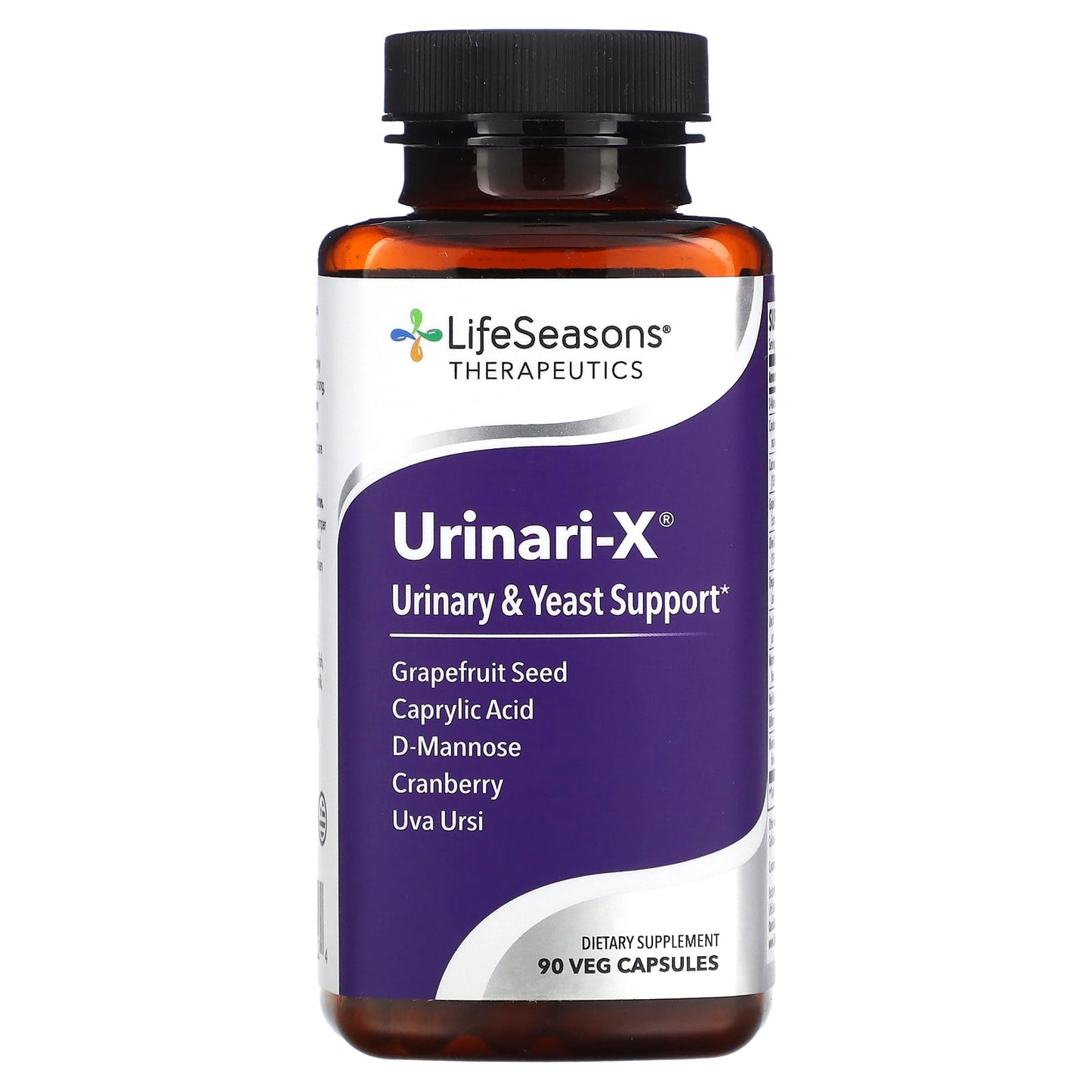 LifeSeasons-Urinari-X-Urinary & Yeast Support-90 Veg Capsules