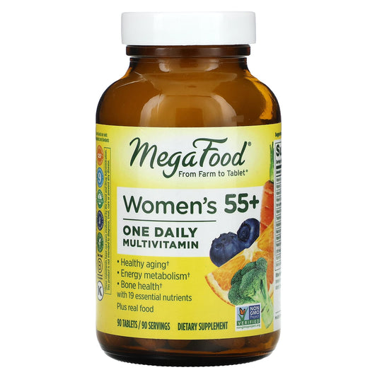 MegaFood-Women's 55+-One Daily Multivitamin-90 Tablets