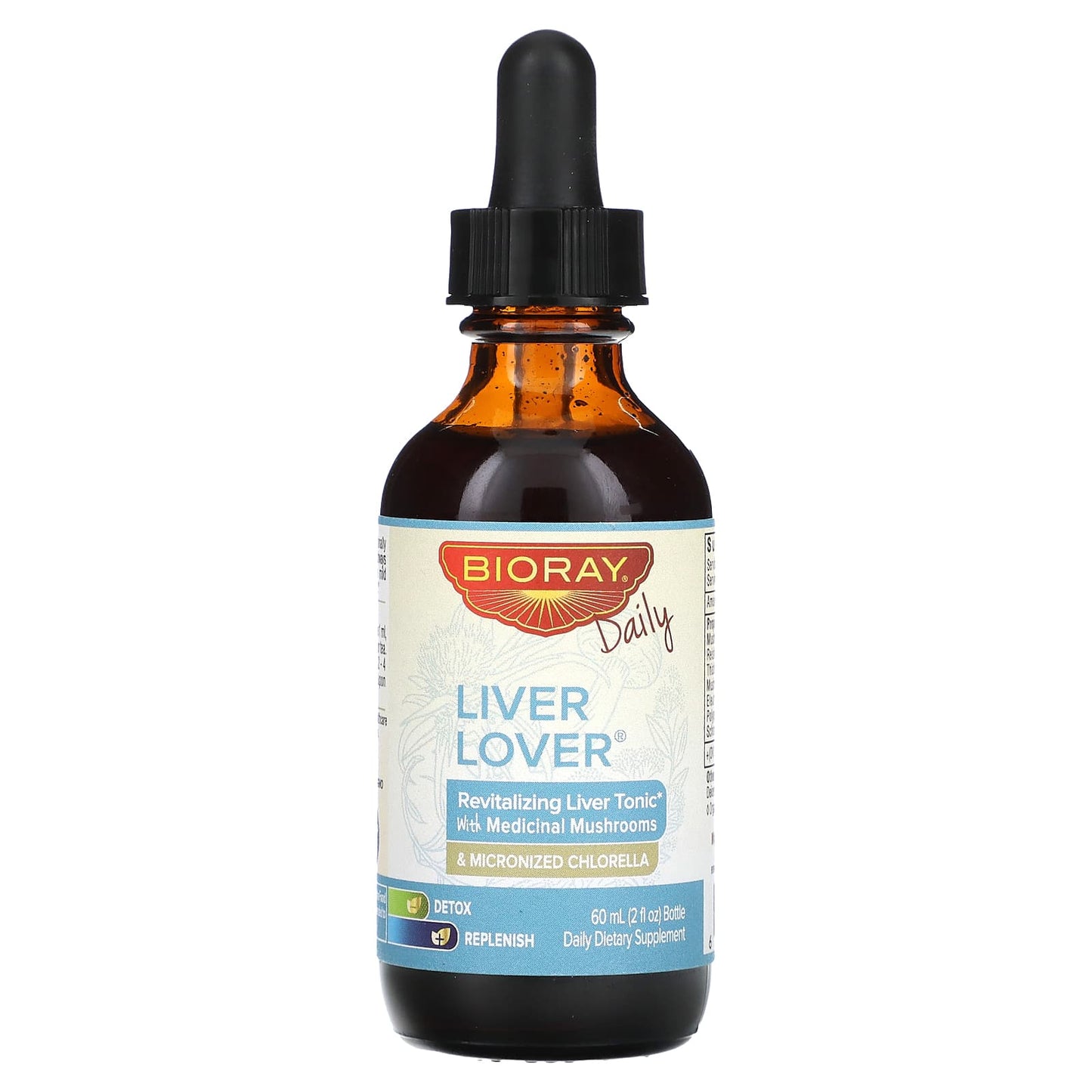 Bioray, Liver Lover, Revitalizing Liver Tonic, Alcohol Free, 2 fl oz (60 ml)