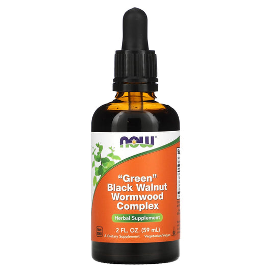 NOW Foods-Green Black Walnut Wormwood Complex-2 fl oz (59 ml)