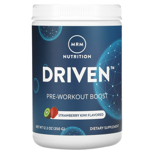 MRM Nutrition-DRIVEN-Pre-Workout Boost-Strawberry Kiwi-12.3 oz (350 g)