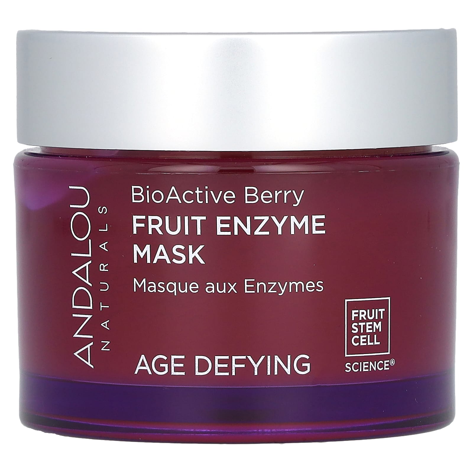 Andalou Naturals-BioActive Berry-Fruit Enzyme Beauty Mask-Age Defying-1.7 oz (50 g)