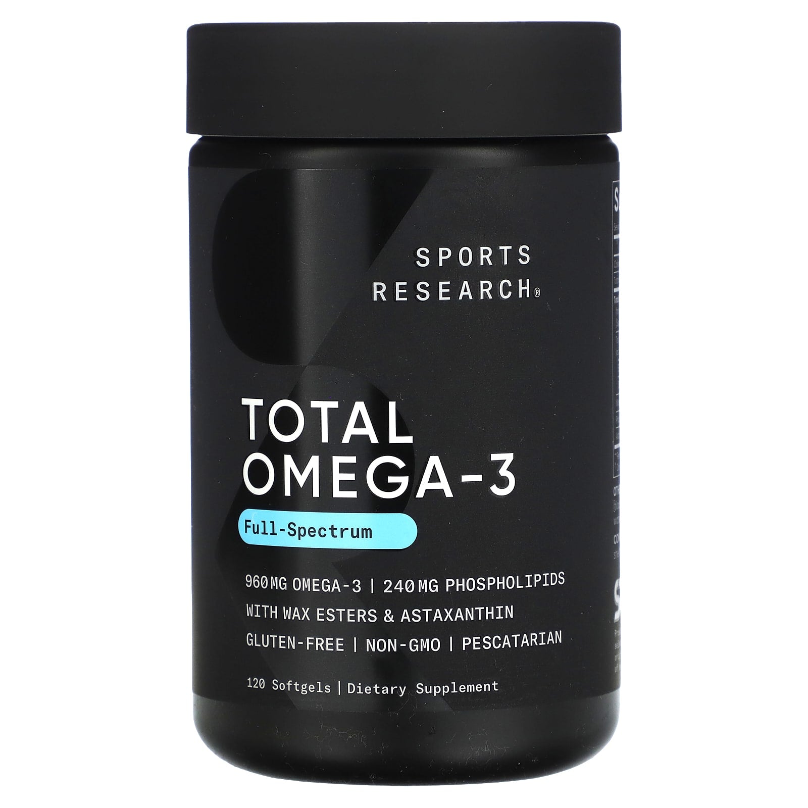 Sports Research-Total Omega-3-120 Softgels