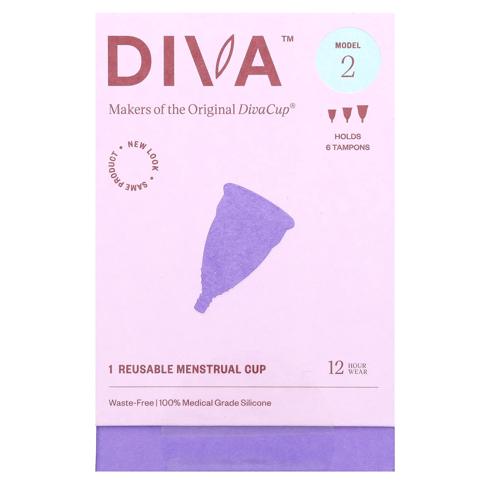 Diva International-DivaCup-Model 2-1 Reusable Menstrual Cup