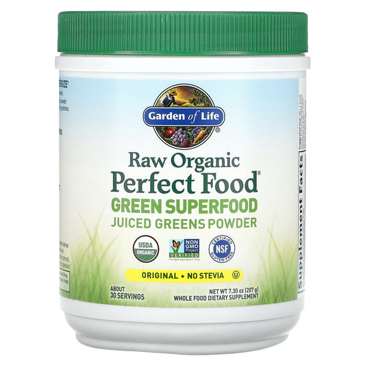 Garden of Life-Raw Organic Perfect Food-Green Superfood-Original-7.3 oz (207 g)