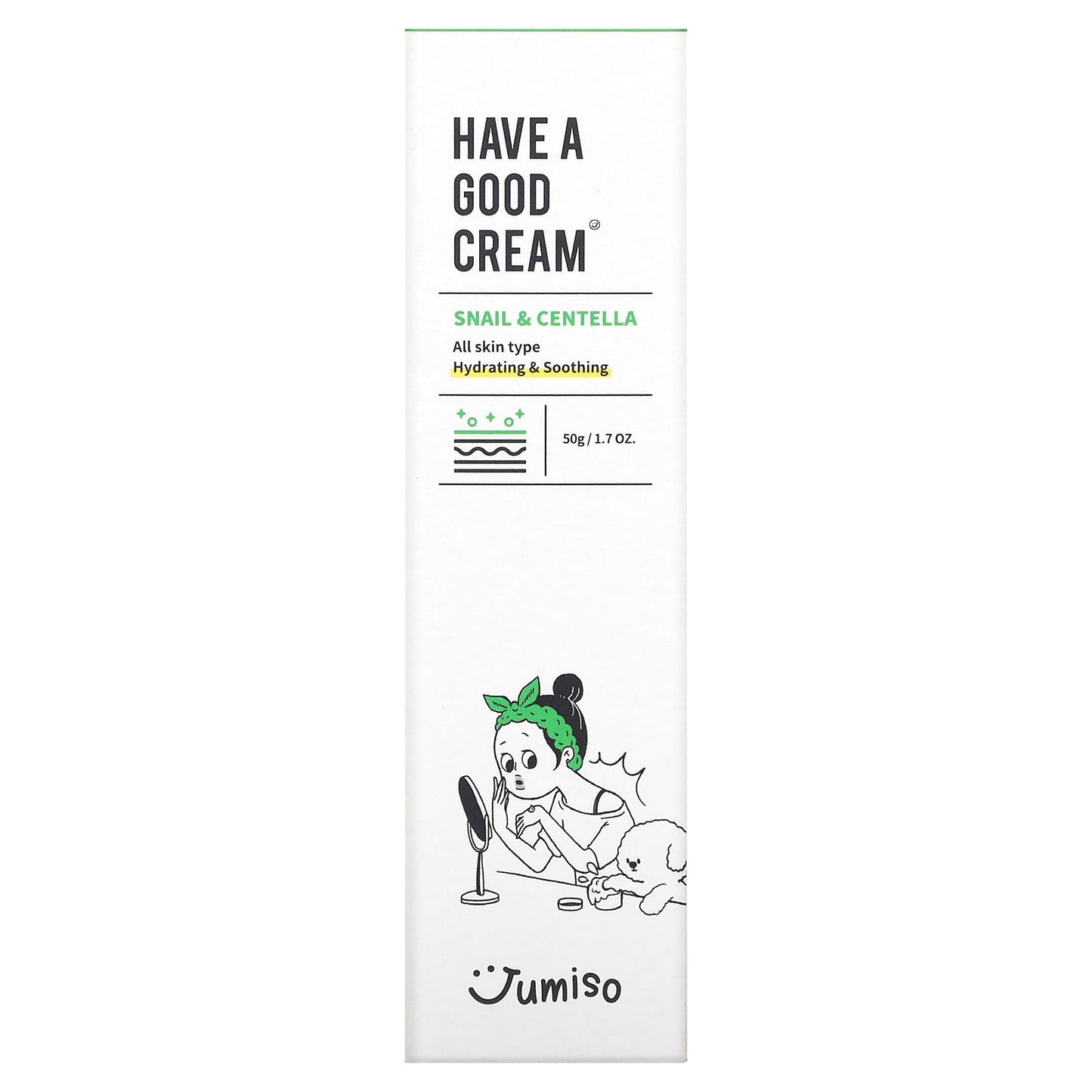 Jumiso, Have A Good Cream, Snail & Centella, 1.7 oz (50 g)