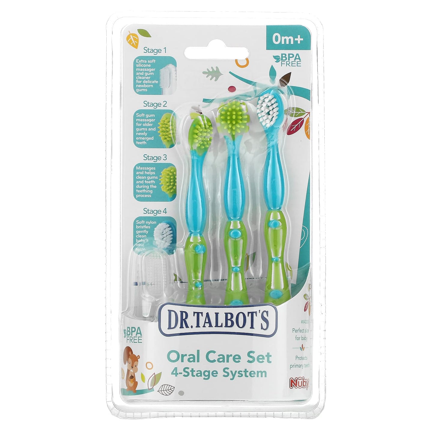 Dr. Talbot's-Oral Care Set-4-Stage System-0 m+-4 Piece Set