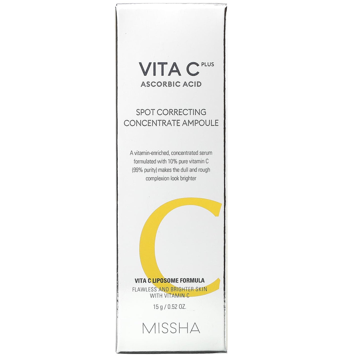 Missha, Vita C Plus, Spot Correcting Concentrate Ampoule, 0.52 oz (15 g)