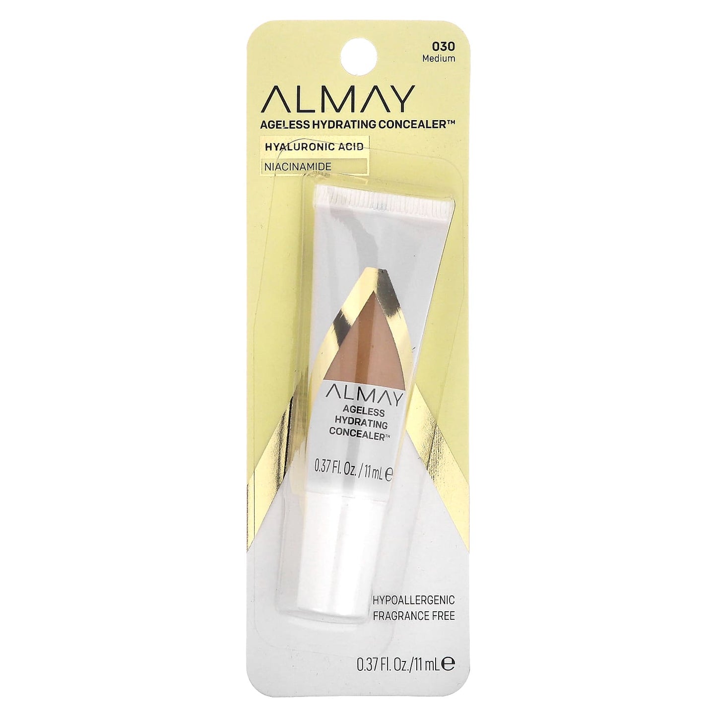 Almay, Ageless Hydrating Concealer, 030 Medium, 0.37 fl oz (11 ml)