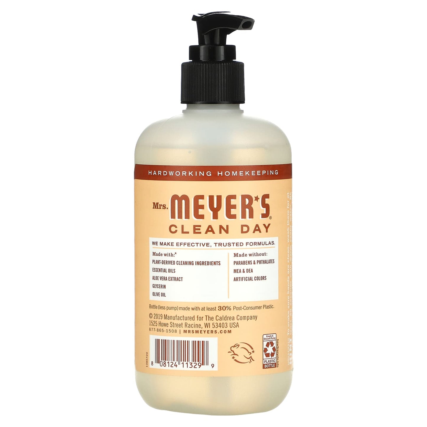 Mrs. Meyers Clean Day, Hand Soap, Oat Blossom, 12.5 fl oz (370 ml)