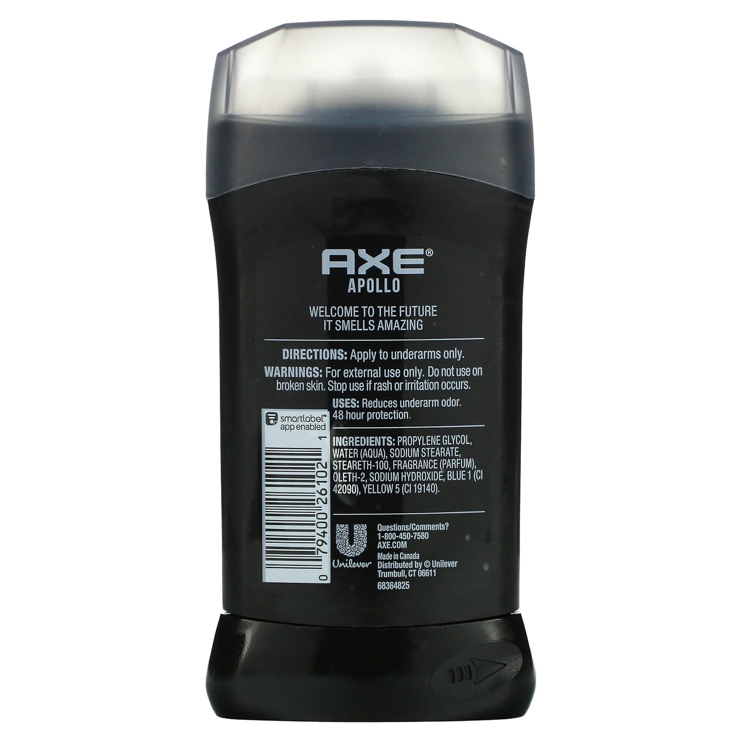 Axe, Apollo, Deodorant, Sage & Cedarwood Scent, 3 oz (85 g)