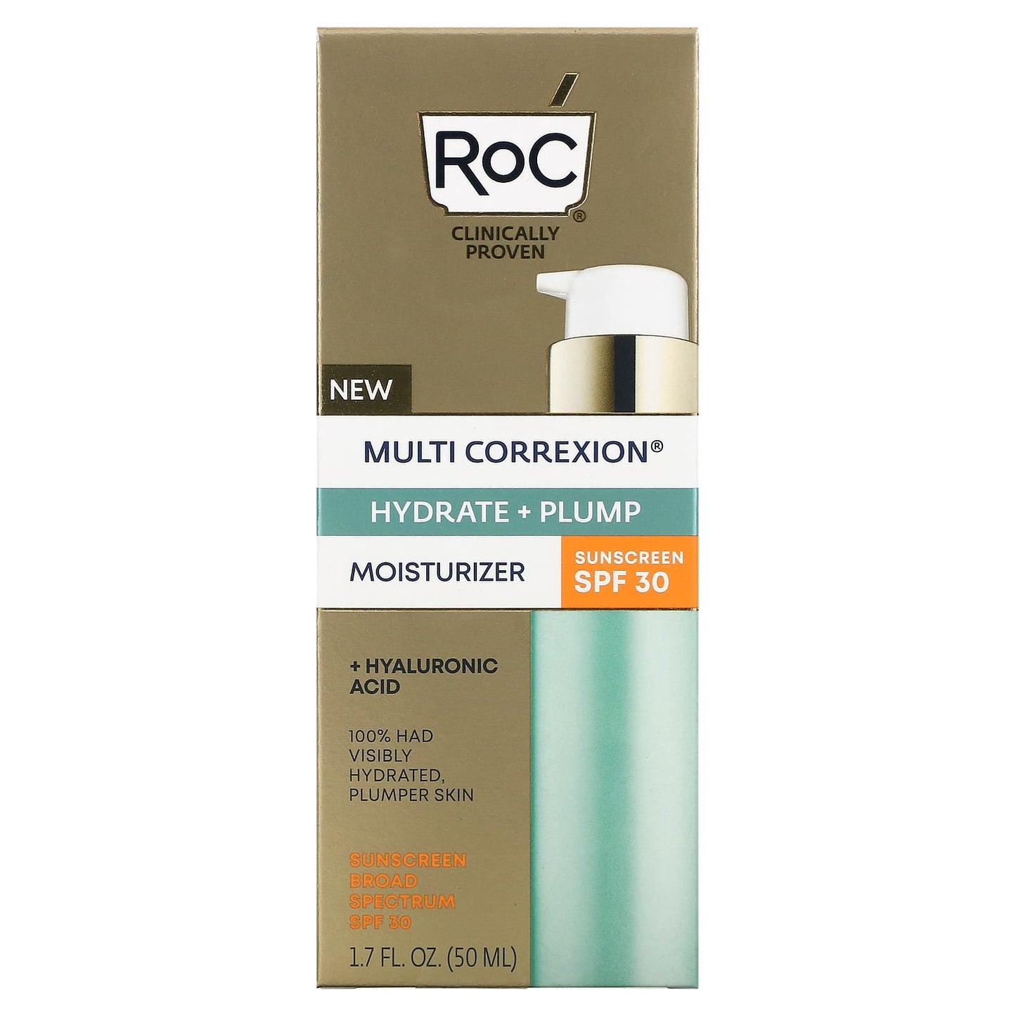 RoC, Multi Correxion, Hydrate + Plump Moisturizer, SPF 30, 1.7 fl oz (50 ml)