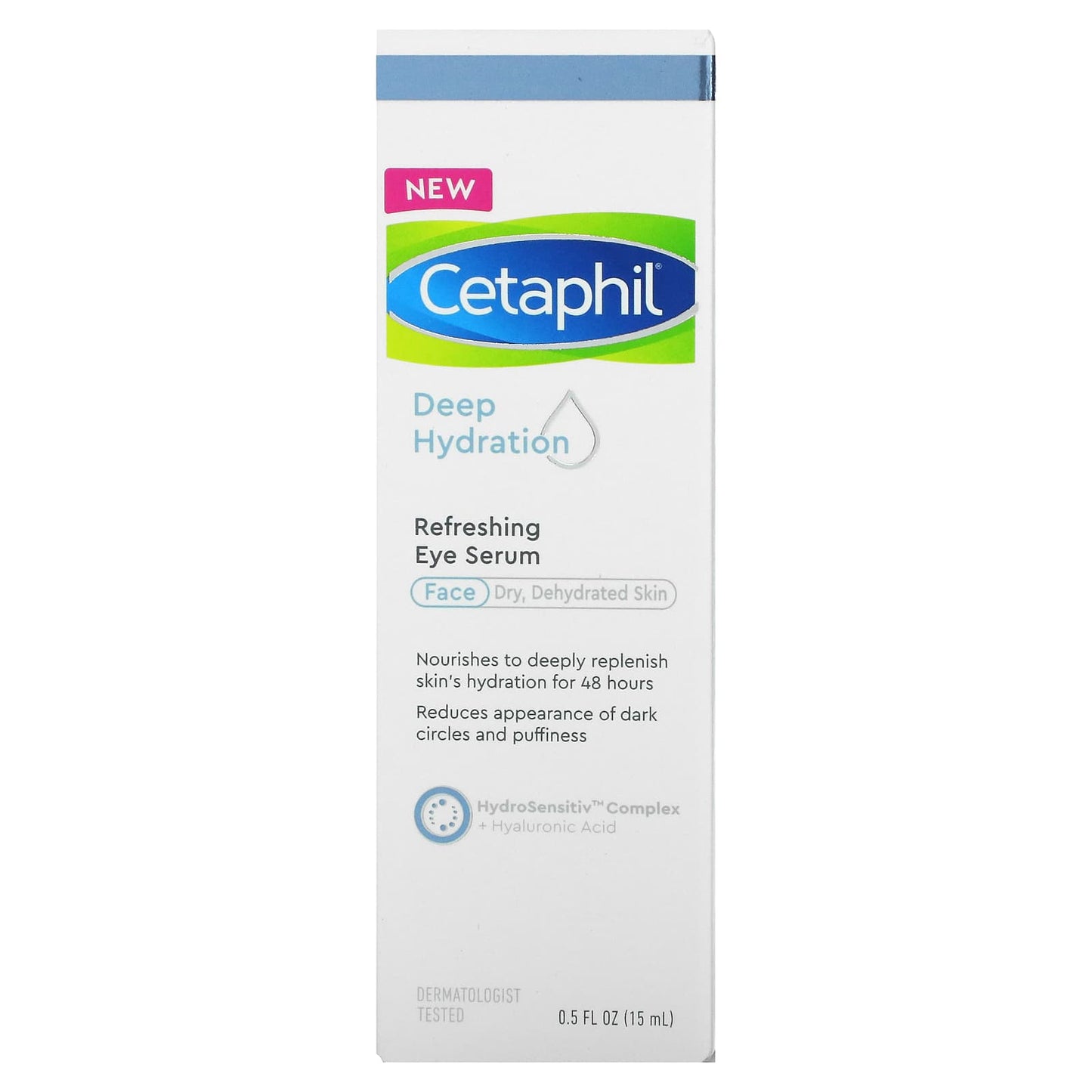 Cetaphil, Deep Hydration, Refreshing Eye Serum, 0.5 fl oz (15 ml)