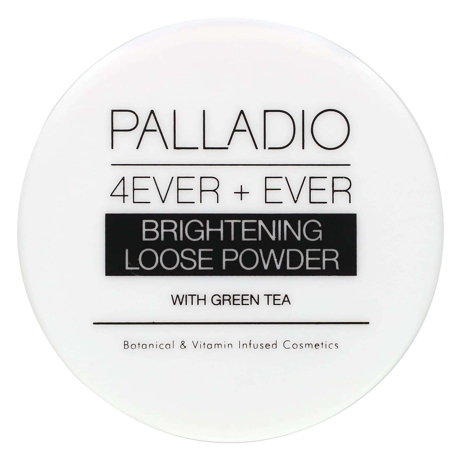 Palladio-4Ever + Ever-Brightening Loose Powder with Green Tea-0.21 oz (6 g)