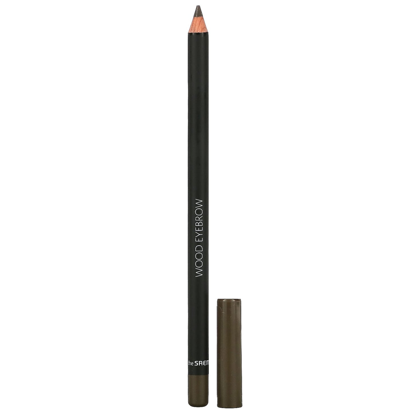 The Saem-Saemmul-Wood Eyebrow Pencil-03 Black Brown-0.06 oz