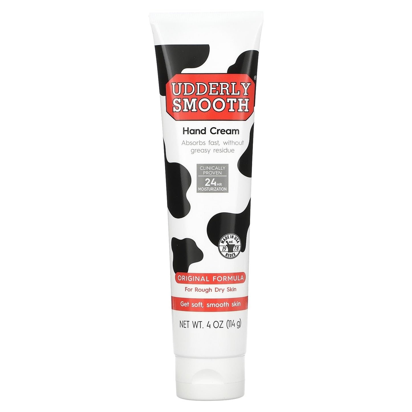 Udderly Smooth-Hand Cream-Original Formula-4 oz (114 g)