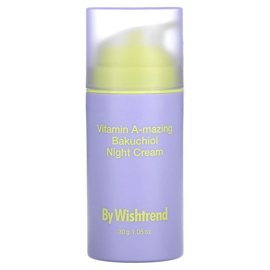 By Wishtrend-Vitamin A-mazing Bakuchiol Night Cream-1.05 oz (30 g)