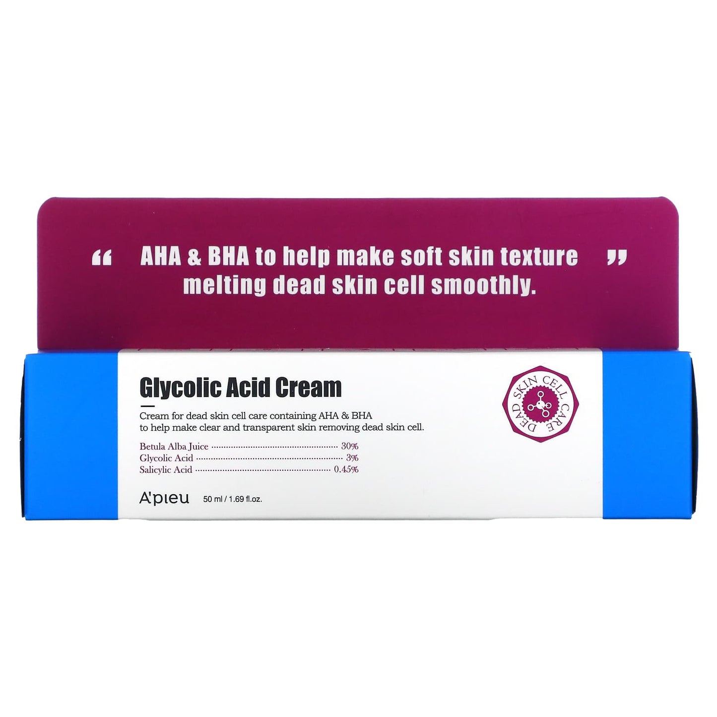 A'Pieu, Glycolic Acid Cream, 1.69 fl oz (50 ml)