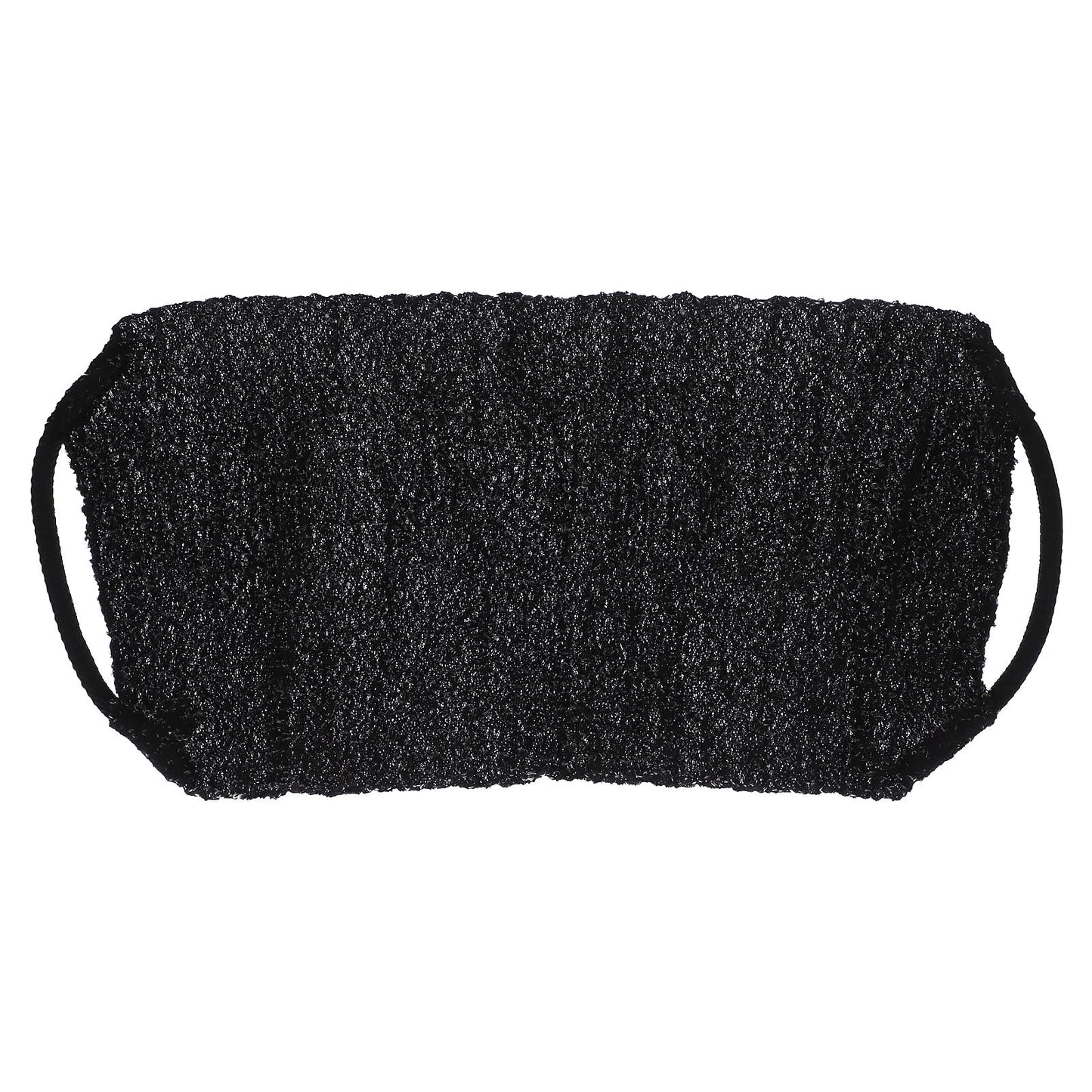 AfterSpa, Exfoliating Wash Cloth, Black, 1 Wash Cloth