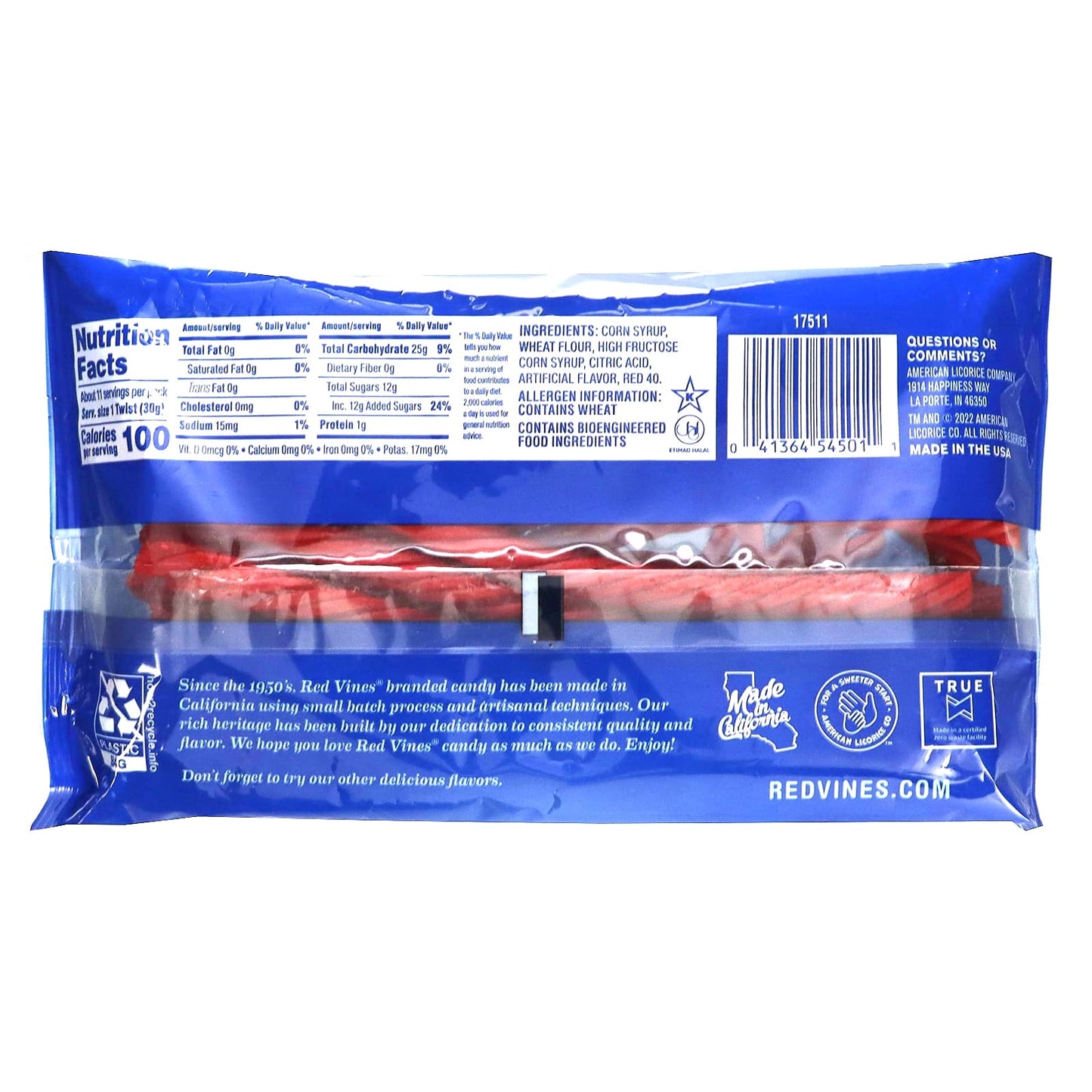 Red Vines, SuperStrings Candy, Original Red , 12 oz (340 g)