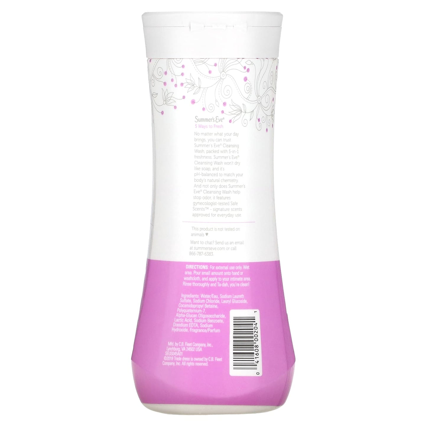 Summer's Eve, 5 in 1 Cleansing Wash, Island Splash, 15 fl oz (444 ml)