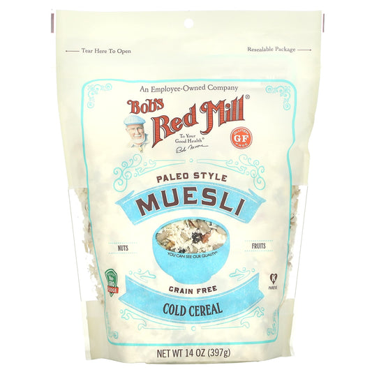 Bob's Red Mill-Muesli-Paleo Style-Gluten Free-14 oz (397 g)