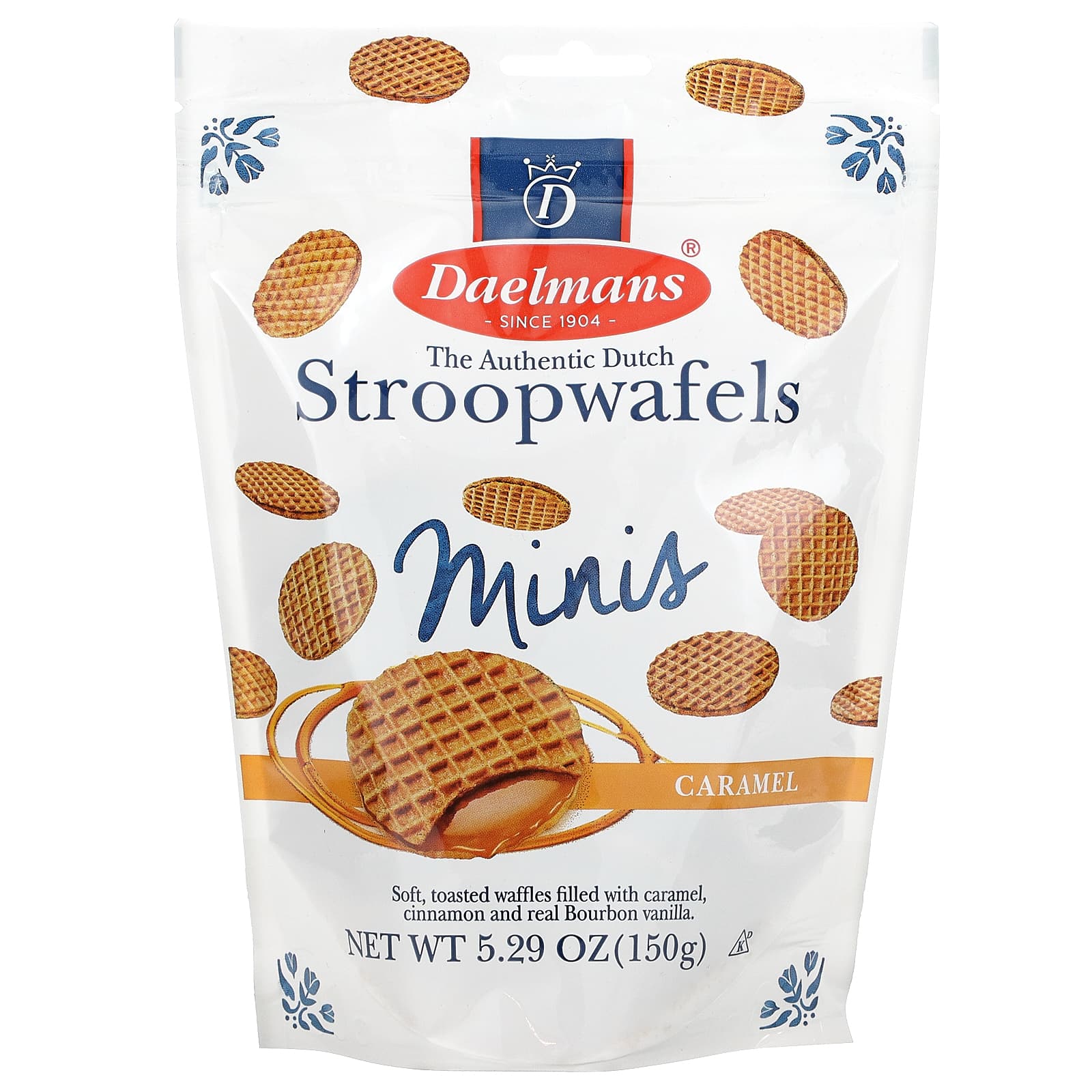 Daelmans-Mini Stroopwafels-Caramel-5.29 oz (150 g)