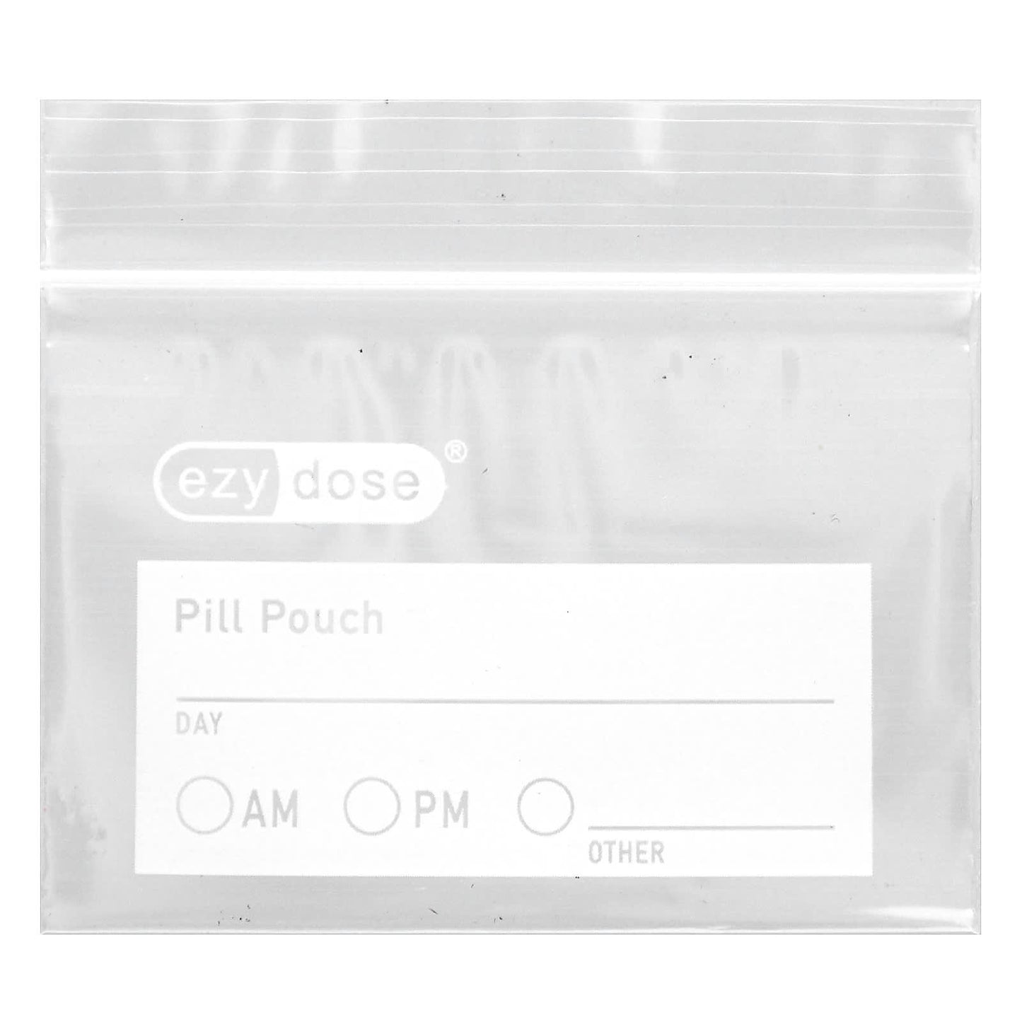 Ezy Dose, Reusable Pill Pouches, 50 Pouches