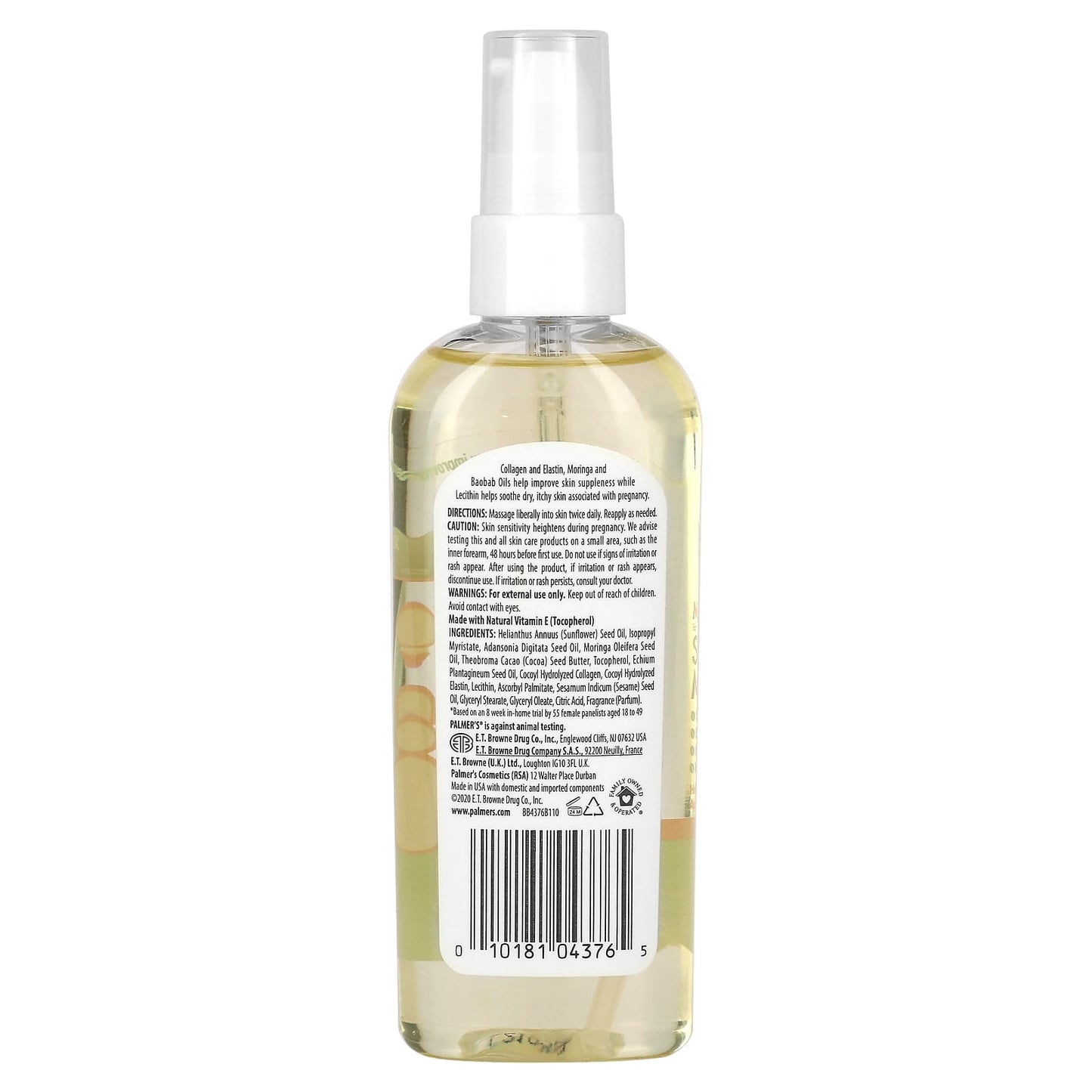 Palmer's, Cocoa Butter Formula, Massage Body Oil for Stretch Marks, 3.4 fl oz (100 ml)