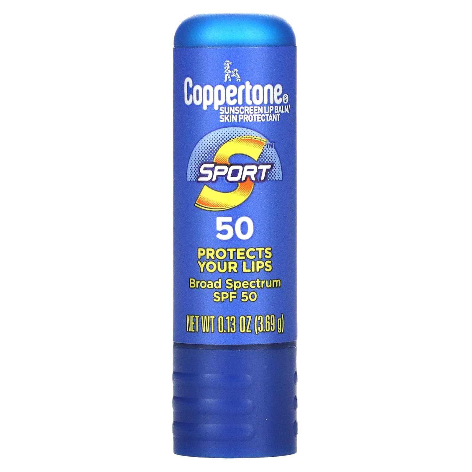 Coppertone-Sport-Sunscreen Lip Balm-SPF 50-0.13 oz (3.69 g)