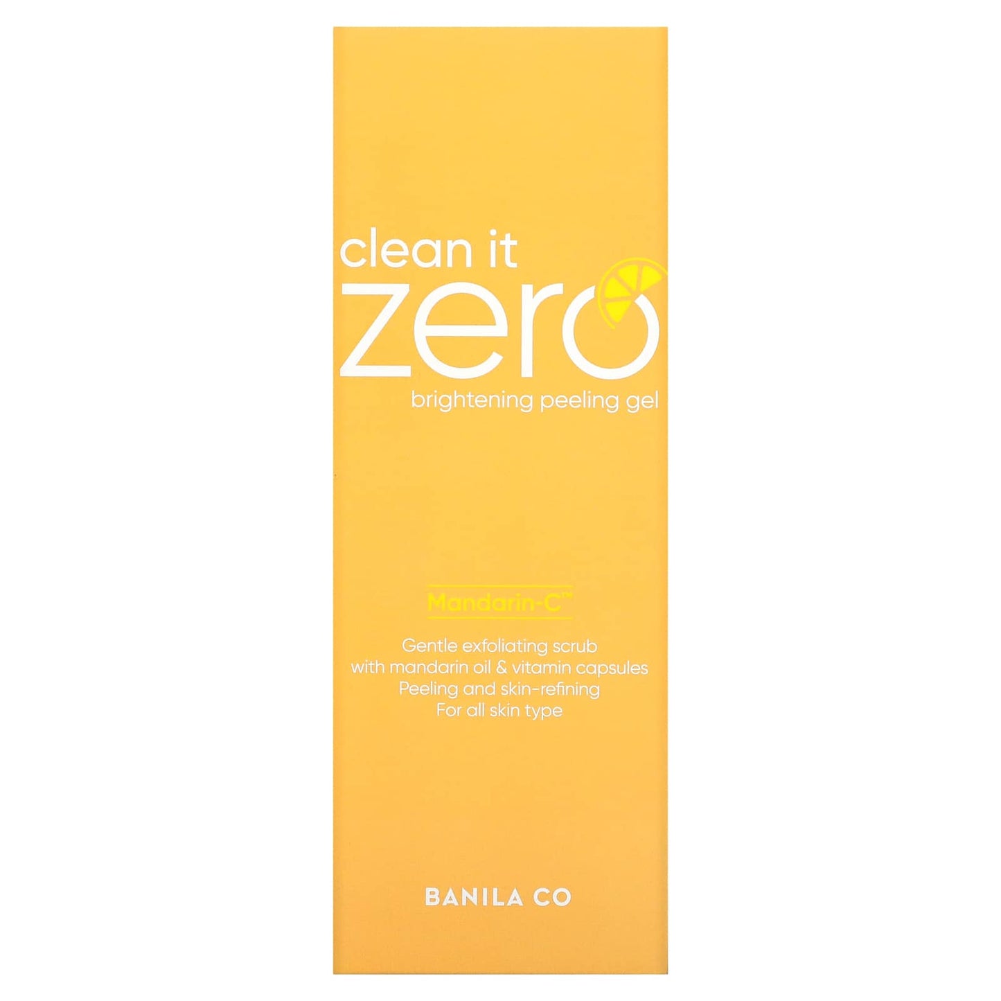 Banila Co, Clean It Zero, Brightening Peeling Gel, For All Skin Type, 4.05 fl oz (120 ml)