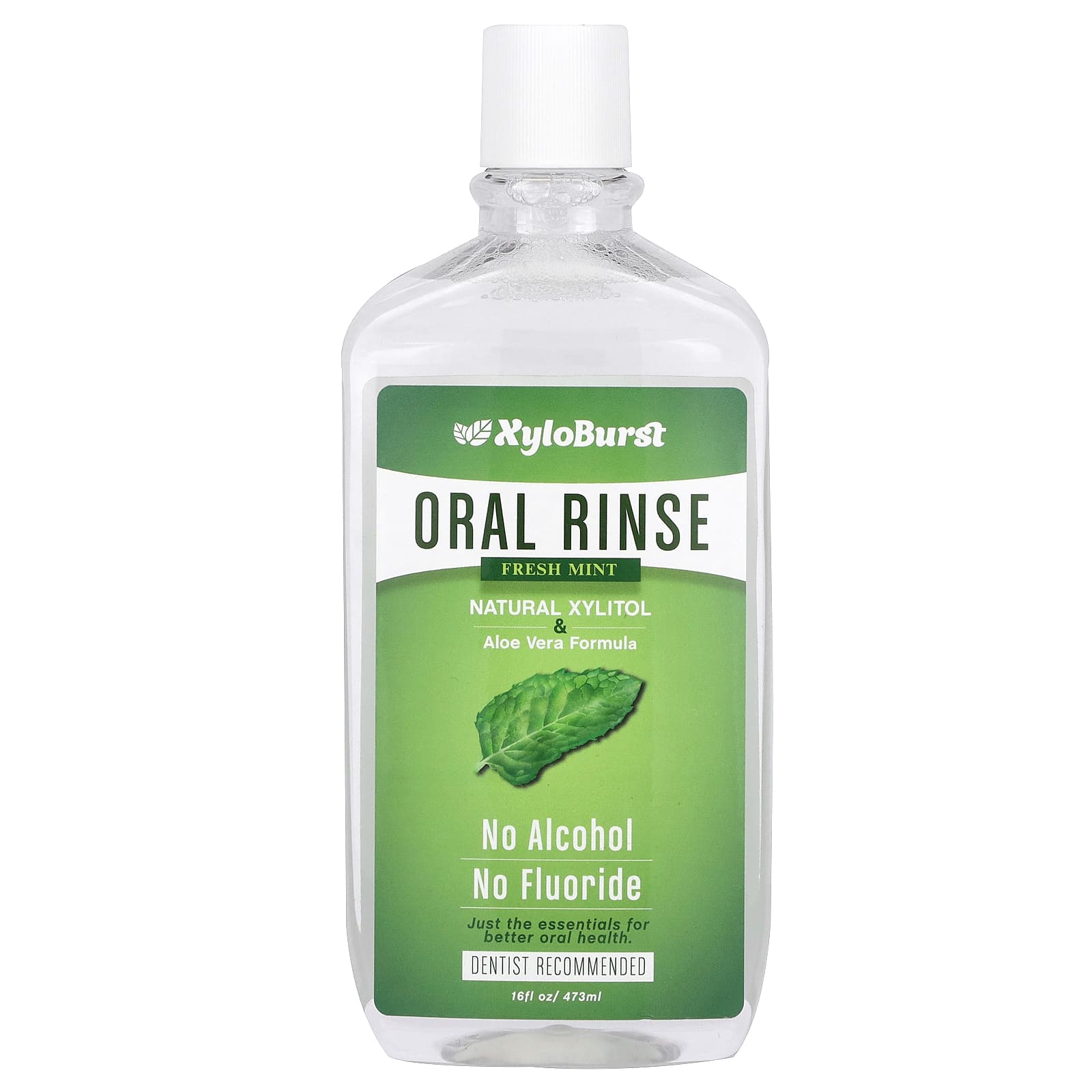 Xyloburst-Oral Rinse-Fresh Mint-16 fl oz (473 ml)