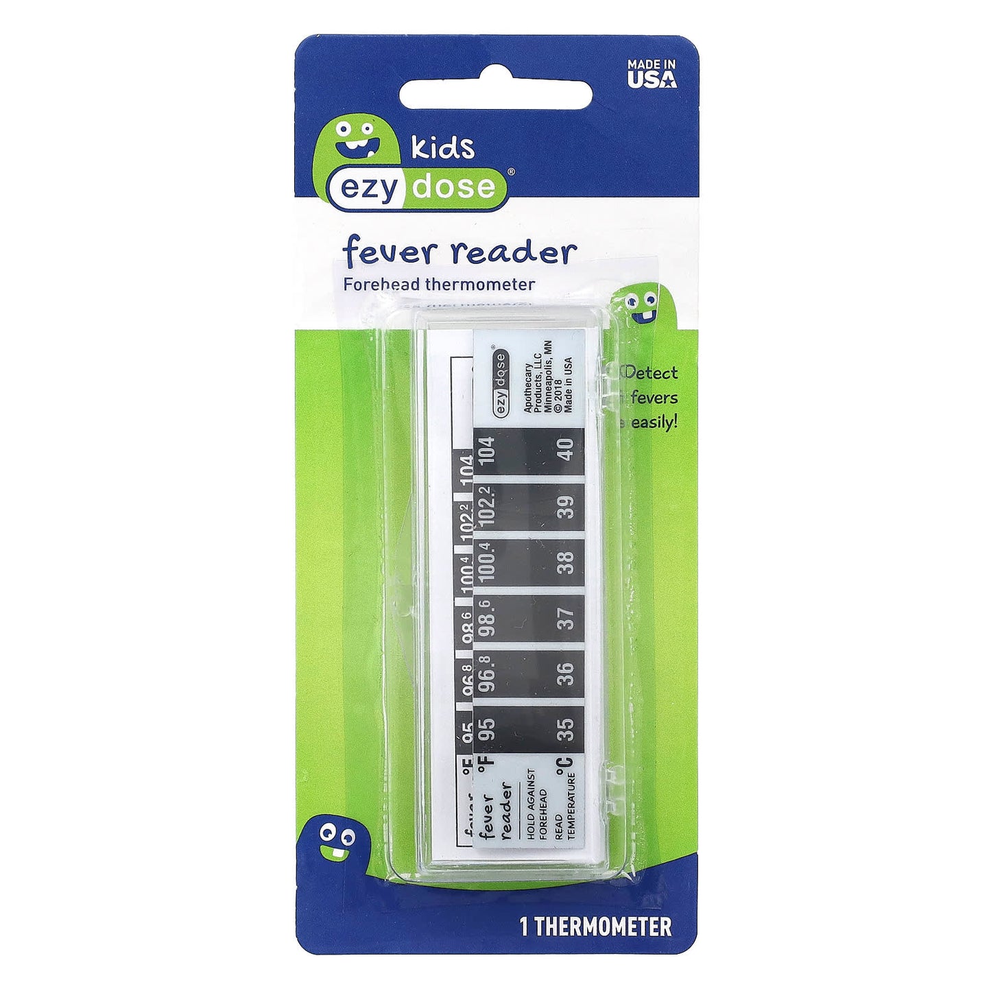 Ezy Dose-Kids-Fever Reader-Forehead Thermometer-1 Thermometer