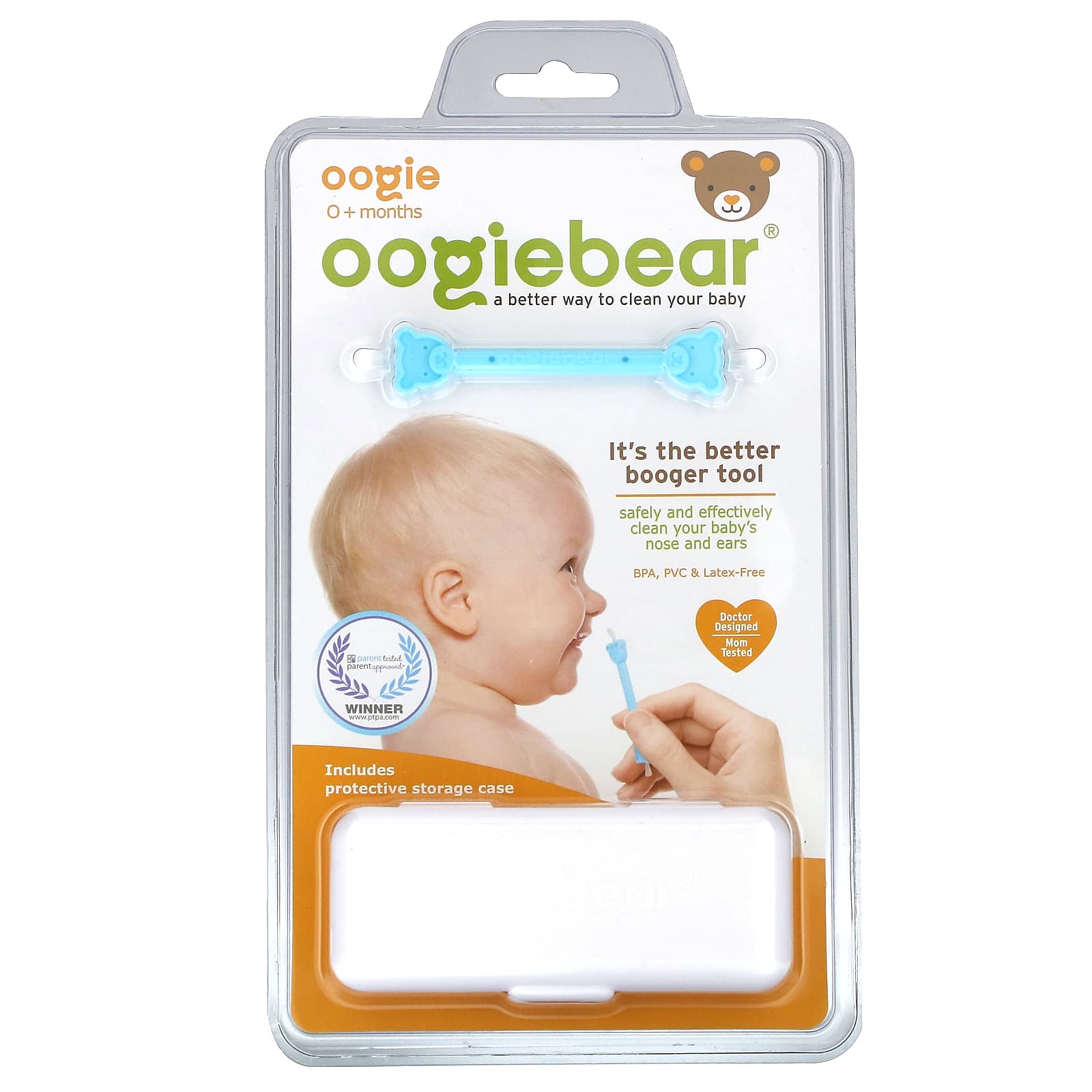 oogiebear-It's The Better Booger Tool-0+ Months-Blue-1 Tool