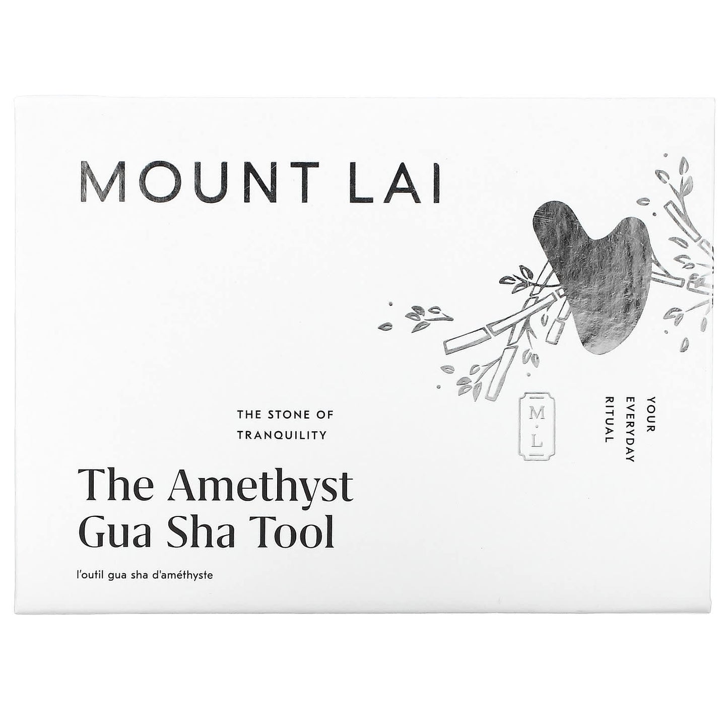 Mount Lai, The Amethyst Gua Sha Tool, 1 Tool